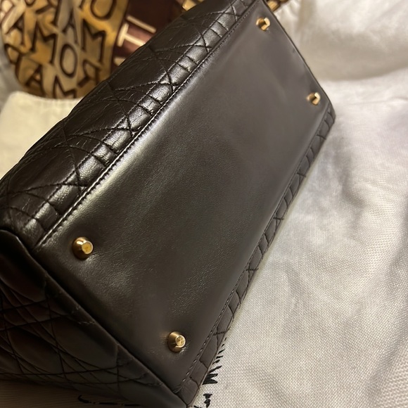 SOLD❤️❤️❤️Lady Dior Bag Cannage Quilt lamb skin - Picture 6 of 14